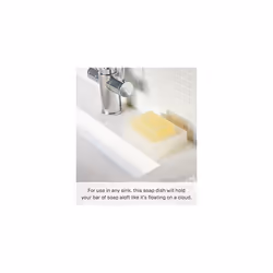 Soap Tray, Silicone, One Size