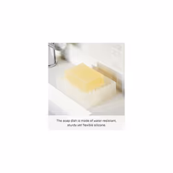 Soap Tray, Silicone, One Size