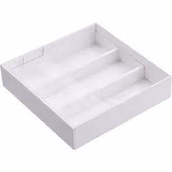 Tower Extendable Cutlery Tray With Slide Wh, Bianco