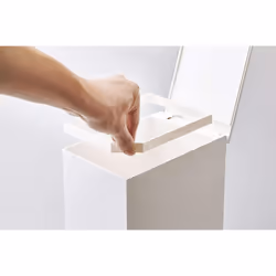 Yamazaki Trash can, White, One size - Additional view 6