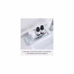 TOWER AMENITY TRAY L WH