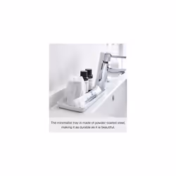 TOWER AMENITY TRAY L WH