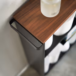 Yamazaki 4307 bathroom étagère/space saver Black Steel, Wood - Additional view 5