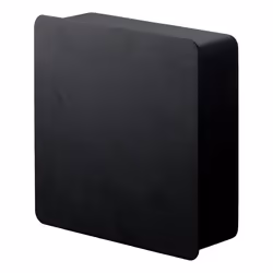 Yamazaki Tower, Steel, Black, 5 hook(s), Magnetic, 55 x 158 x 158 mm, 550 g