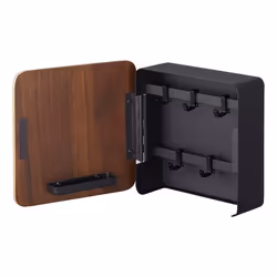 Yamazaki Rin Plywood, Steel Black, Wood