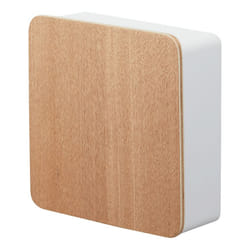 Yamazaki Rin Plywood, Steel White, Wood