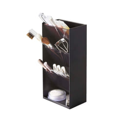 Yamazaki Home Tower Jewelry & Makeup Organizer  Standup Cosmetic Storage Box  Display Case - Angled - Abs Plastic