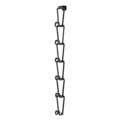 Yamazaki Home Chain Link Bag Holder - Closet Storage Hanging Organizer Rack Steel One Size Black