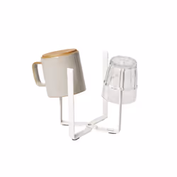 Yamazaki Home Tower Kitchen Multi Eco Stand - Multifunctional Compost Bag and Small Bottle Holder - Small - Steel
