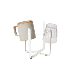 Yamazaki Home Tower Kitchen Multi Eco Stand - Multifunctional Compost Bag and Small Bottle Holder - Small - Steel