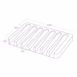 Yamazaki Silicone Soap Tray