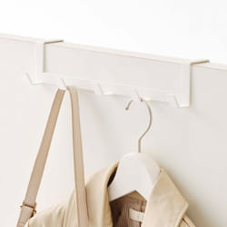 Yamazaki Smart coat rack 5 hook(s) White