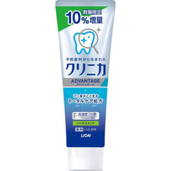 LION Clinica ADVANTAGE Toothpaste Citrus Mint - 10% more Citrus Mint - 143g (Quasi-drug) Cavity Prevention Adhere an appropriate amount to the toothbr