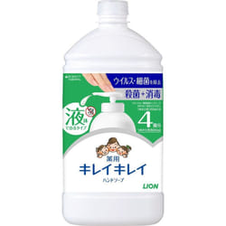 LION Kirei Kirei Liquid Hand Soap Refill Extra Large 800ml (Quasi-drug) To refill a bottle: 1) Wash the bottle, rinse the inside of the bottle with wa