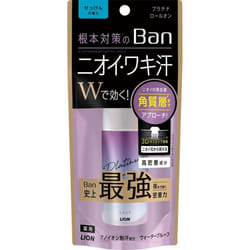 LION Ban Sweat Block Platinum Roll-On Soap 40ml (Quasi-drug) Roll-on mist antiperspirant Antiperspirants Apply widely and thoroughly to the armpits. T
