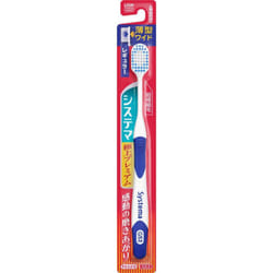 LION Systema Toothbrush Ultra Premium Regular 1 Toothbrush, soft Periodontal Disease Toothbrushes Use the tips of the bristles to brush lightly in sma