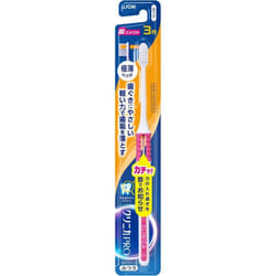LION Clinica PRO Toothbrush, 3 rows, ultra compact, 1 Toothbrush, Ordinary Cavity Prevention Toothbrushes Use the tips of the bristles to brush lightl