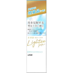 LION Lightee Toothpaste White Citrus Mint Extended Range Whitening Toothpaste 106g (Quasi-drug) Apply an appropriate amount to your toothbrush and bru