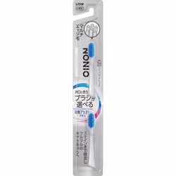 LION Electric brush replacement NONIO + Whitening "Ordinary" 2 pcs. Toothbrushes - Electric