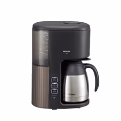 Tiger ACE-S080, Drip coffee maker, 1.8 L, Ground coffee, 750 W, Black, Silver