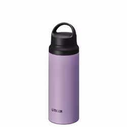 Tiger MCZ-S060VZ Water Bottle 20.3 fl oz 600 ml With Handle Lightweight Stainless Steel Outdoor Office Lilac Purple