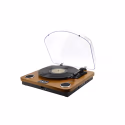 Akai ATT-11BT audio turntable Belt-drive audio turntable Brown
