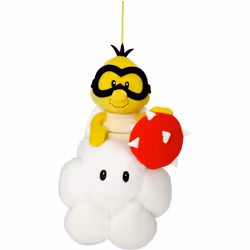 Sanei Super Mario All Star Collection AC28 Lakitu 8" Plush