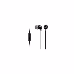 Sony earphone MDR-EX15AP: with Canal-type remote control microphone black MDR-EX15AP B