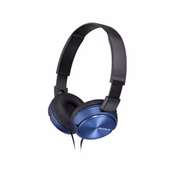 Sony MDR-ZX310 Wired On-Ear Stereo Headphones Foldable Headband 3.5mm Jack Blue
