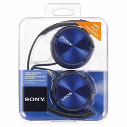 Sony MDR-ZX310 Wired On-Ear Stereo Headphones Foldable Headband 3.5mm Jack Blue