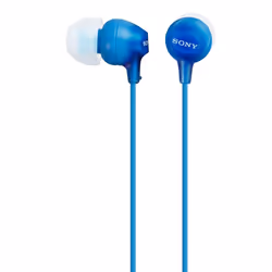 Sony MDR-EX15LP In-Ear Lightweight Headphones Blue