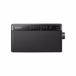 Sony ICF306 Portable AM/FM Radio - Black