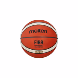 Molten BG2010 Basketball, Indoor/Outdoor, FIBA Approved, Premium Rubber, Deep Channel, Size 7, Orange/Ivory, Suitable For Boy ...
