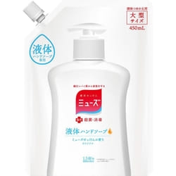 Reckitt Benckiser MUSE Liquid Original Hand Soap Large Refill 450ml (Quasi-drug) Lather an appropriate amount in water or lukewarm water to wash, then