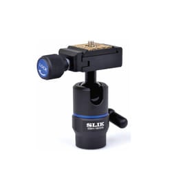 Slik SBH-180DS tripod head Black 1/4&quot; Ball