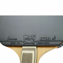 Butterfly Sriver Table Tennis Rubber | 1.5 mm, 1.7 mm, 1.9 mm, 2.1 mm, or MAX | Red or Black | 1 Inverted Tabl