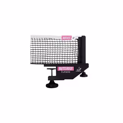 Butterfly Europa Professional Table Tennis Net Set - Fits Tables Up to 1.5 in Thick - 72 in Long Net