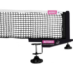 Butterfly National League Table Tennis Net & Post Set - 6ft Cotton ITTF Approved
