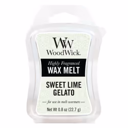 Woodwick 57045 Mini Hourglass Wax Melt (22.7 g, Sweet Lime Gelato)
