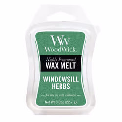 Woodwick 57047 Mini Hourglass Wax Melt (22.7 g, Windowsill Herbs)