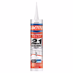 Loctite 2 in 1 Seal & Bold Adhesive Caulk (295 ml) | Strong, Versatile Sealant for Indoor and Outdoor Use, Waterproof and Dur ...