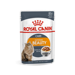 Royal Canin Feline Health Nutrition Intense Beauty Wet Cat Food (Chunks in Gravy, Adult Cats, 85 g)