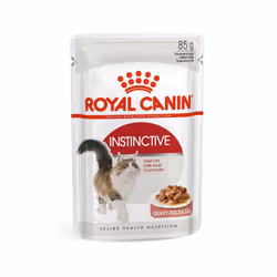 Royal Canin Feline Health Nutrition Instinctive Wet Cat Food (Chunks in Gravy, Adult Cats, 85 g) |Balanced Nutrition for Adul ...