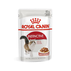 Royal Canin Feline Health Nutrition Instinctive Wet Cat Food (Chunks in Gravy, Adult Cats, 85 g) |Balanced Nutrition for Adult Cats|Healthy Digestion