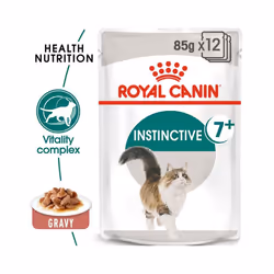 Royal Canin Feline Health Nutrition Instinctive Wet Cat Food (Gravy, Adult Cats, 85 g) | Delicious and Balanced Nutrition for Adult Cats