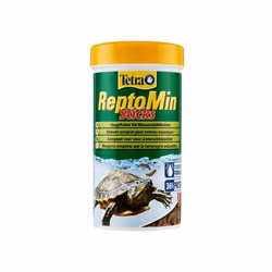 Tetra ReptoMin Aquatic Turtle Food (250 ml) - Nutrient-Rich Diet for Turtles and Tortoises, Promotes Healthy Growth and Shell ...