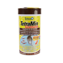 Tetra Tetramin Tropical Granules Fish Food (250 ml) - Complete Nutritional Formula for Tropical Fish, High-Quality Granules, Supports Healthy Growth