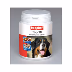 Beaphar Top 10 Dog Multi-Vitamins Tablets (180 pcs)