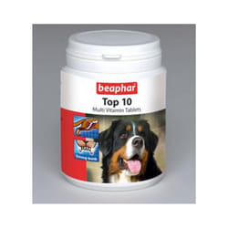 Beaphar Top 10 Dog Multi-Vitamins Tablets (180 pcs)