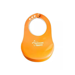 Tommee Tippee Essentials Basics Comfi Neck Bib Orange For 6 Months